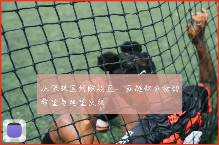 从保级区到欧战区，苏超积分榜的希望与绝望交织